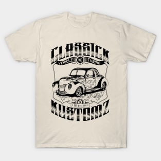 Hot Rod - Classick Kustomz (black) T-Shirt